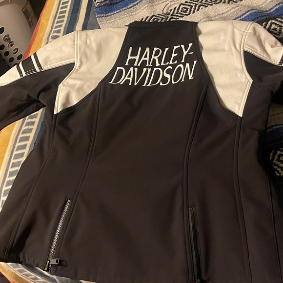 Harley-Davidson Black and White Utility Jacket - Picture 8 of 8